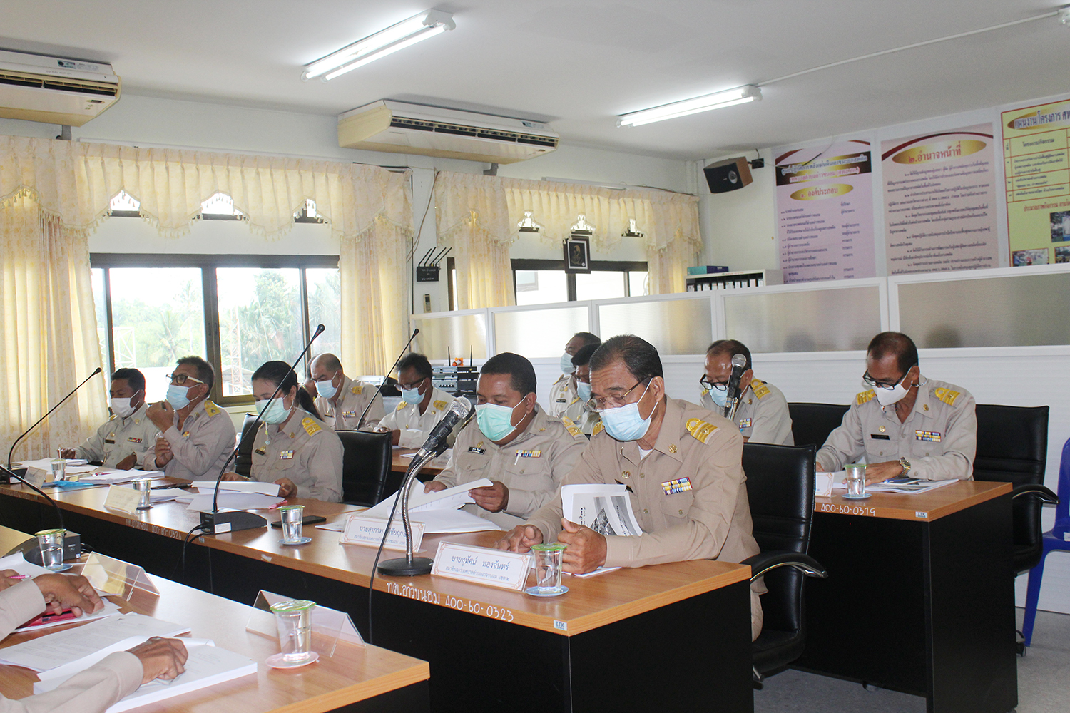 ประชุมสภาเทศบาลตำบลอ่าวขนอม สมัยสามัญ สมัยแรก ประจำปี พ.ศ.2564 ครั้งที่ 2